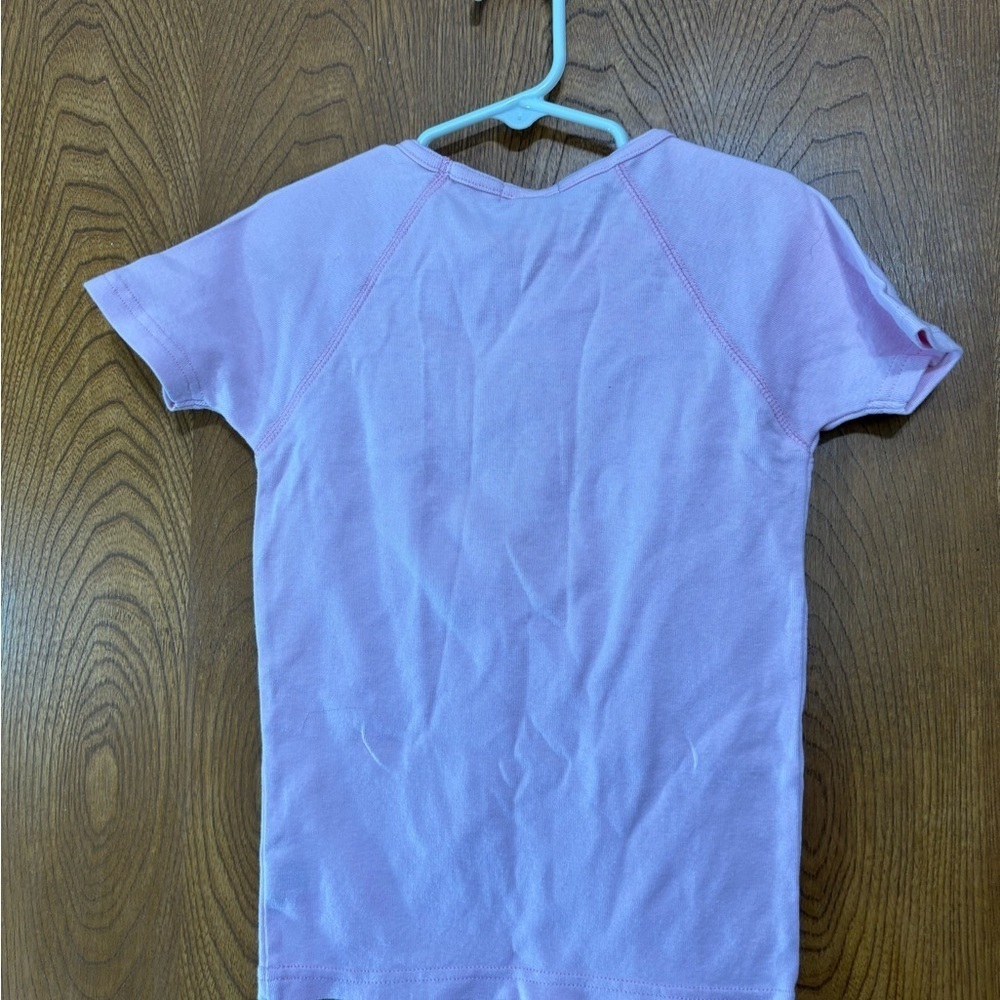 Carter's Pink Embroidered Ballet Slipper Tee Size 8 - Picture 2 of 4